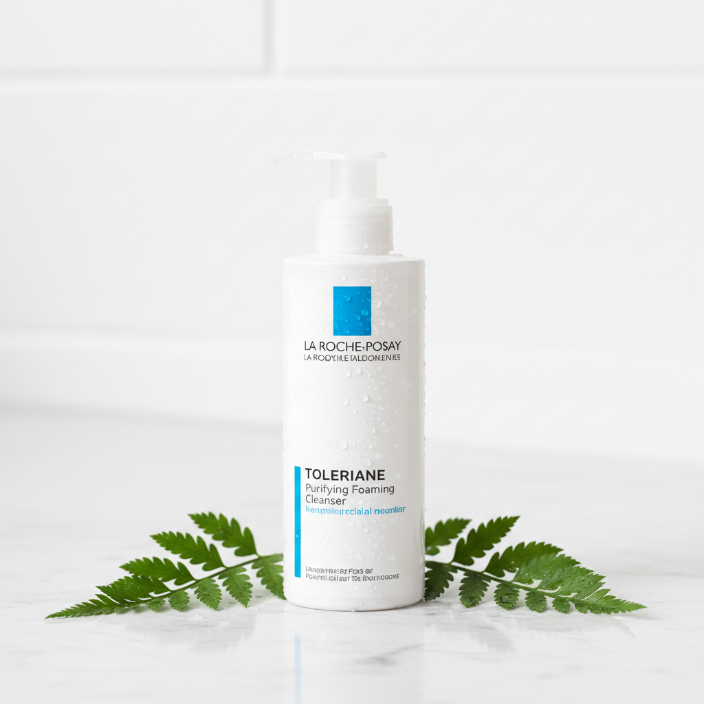 La Roche-Posay Toleriane Purifying Foaming Facial Cleanser, Oil Free Face Wash for Women & Men with Niacinamide + Ceramides, Pore Cleanser Safe for Sensitive Skin, Won’T Dry Out Skin, Soap Free