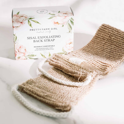 Sisal Back Exfoliating Strap