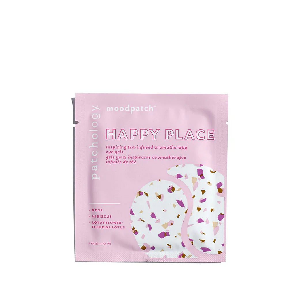 Moodpatch Happy Place Eye Gels under Eye Mask Skin Care for Puffiness and Wrinkles