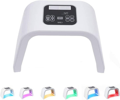 Infrared Light Therapy Led Facial Light Therapy Mask-Derma Plus, Photons Facial Skin Care Machine LED Beauty Mask Therapy Beauty Machine